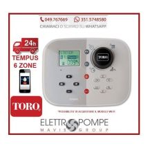 Tempus 6 Toro programmatore centralina wi-fi irrigazione 6 zone nuova 2022