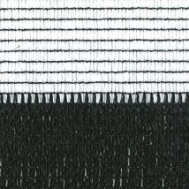 TENAX Soleado Sport, Rete Tessuta Schermante Frangivista Bicolore 2,00x100 m Bianco-Nero, Schermatura per Campi Sportivi, Recinzioni, Campeggi,