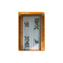 Tenda a piastrina piastrine pvc moschiera zanzariera personalizzabile su misura misura: 130x240h disegno: fiori