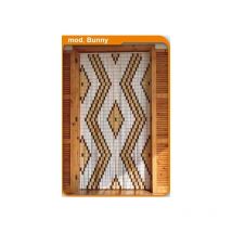 Tenda a piastrina piastrine pvc moschiera zanzariera personalizzabile su misura misura: 120x230h disegno: bunny