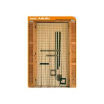 Tenda a piastrina piastrine pvc moschiera zanzariera personalizzabile su misura misura: 120x230h disegno: astratto