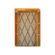 Bricoshopping - Tenda a piastrina piastrine pvc moschiera zanzariera personalizzabile su misura misura: 130x240h disegno: quadrati