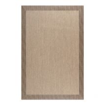 Tappeto Vinile Deblon in pvc Antiscivolo e Resistente, per interni ed esterni., Marrone chiaro, 60 x 200cm - Marrone chiaro