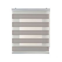 Tenda a Rullo Notte e Giorno Plus Con Finiture premium, Grigio pietra, 180 x 250cm - Grigio pietra