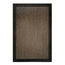 Tappeto Vinile Deblon in pvc Antiscivolo e Resistente, per interni ed esterni., Bronzo-Nero, 60 x 90cm - Bronzo-Nero