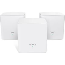 Nova Mw5g Wi-fi Mesh, Ac1200 Dual Band Con Copertura Fino A 300 M2, 2 Porte Gigabit Ethernet, Controllo Genitori, Controllo Remoto, Rete Ospite, 