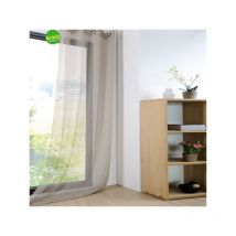 Tenda monna sa Stof con velo misura 140 x 280 cm colore tortora