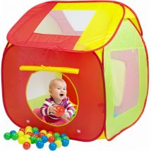 Spielwerk - Tenda Gioco Incluse 200 Palline Borsa Trasporto Finestra a Zanzariera Giocattolo Bimbi
