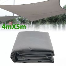 Tenda da sole, 4 x 5 m, resistente ai raggi uv, resistente alle intemperie, adatta per giardino, terrazza, balcone, campeggio