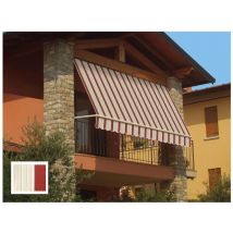 Tenda Da Sole A Caduta Cm.100 X H.250 - Giallo/bianco