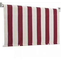 Tenda da sole a caduta righe bordeaux, h 250 x 200 cm