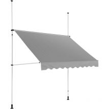 Tenda da sole a morsetto - 2 - 3,1 m - 250 x 120 cm - Resistente ai raggi UV -