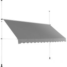 Tenda da sole a morsetto - 2 - 3,1 m - 350 x 120 cm - Resistente ai raggi uv -