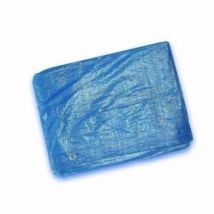 Tenda da sole in polietilene blu 4x6m GSC 3300126