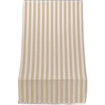 Tenda Da Sole Per Sormonto 140x300 Cm In Poliestere Con Anelli Ranieri A Strisce Beige
