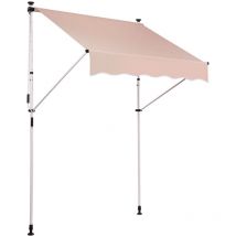 Tenda da sole Westerly con morsetto 350x120 cm Beige