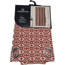 Tenda Damasco Cotone-poliestere 140 X 260 Cm
