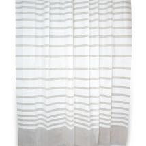 Metaform - Rideau de douche 240x200 rayée en peva mod. dover