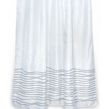 Metaform - Rideau de douche 240x200 fantaisie rayée en polyester mod. miami