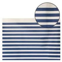 Tenda doccia peva bianca/blu 'striscia' - cm 180x200 Aglaia