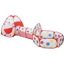 Bakaji - Tenda Gioco Parco Giochi con Tunnel Piscina Giocattolo Bambini Pop-Up Pieghevole