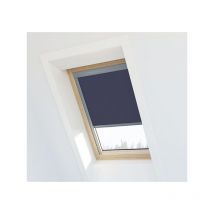 Estor opaco compatible velux C02 - Azul