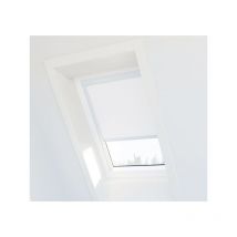 Avosdim - Estor opaco compatible velux CK02 - blancoo