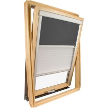 Avosdim - Estor Duo compatible velux SK08 - Gris Antracita