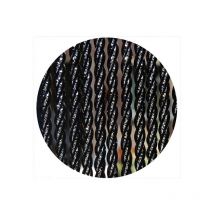 Tenda per porta Bellano in pvc nero 90 x 210 cm