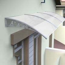 Tenda per porte d'ingresso Pensilina Tettoia Baldacchino 80×240 cm