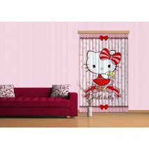 Tenda per PorteFinestre Hello Kitty 140x245cm - Multicolor