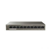 TEF1110P-8-63W Netzwerk-Switch Unmanaged Fast Ethernet (10/100) Power over Ethernet (PoE) Schwarz - Tenda