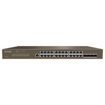 Switch TEG5328F 24 Porte Gigabit 10 / 100 / 1000 con 4 Porte Ethernet PoE - Tenda