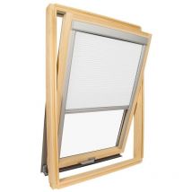 Avosdim - Estor Aislante compatible ventana de tejado velux MK04 blancoo