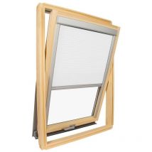 Avosdim - Tenda termica isolante compatibile con finestra da tetto velux 4 o 606 o S06 Bianco