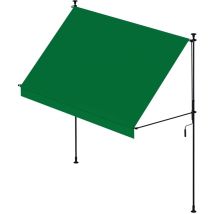 Wasabi - Tenda Terrazza Cityline 3x1,2 Verde – Portatile Senza Forare – Protezione Uv