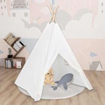 Furniture Limited - Tenda Tipi Bimbi Borsa Bianco Microfibra
