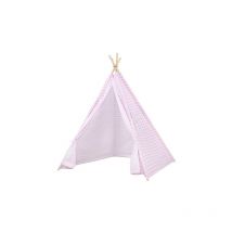 Springos - Tenda Tipi rosa a zigzag da solo