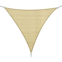 Tenda Vela Da Giardino Triangolare 3x3x3m In Hdpe Sabbia