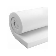 Lastra Foglio Spugna Gommapiuma 100 x 200 cm in Poliuretano espanso, per Imbottitura Cuscini divani panche materassi, Densità 25- Spessore 3 cm