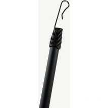 Tiratenda per Tende da interno - Materiale: Alluminio - Diametro 11 mm - Lunghezza 125 cm - Ideale per lo Scorrimento della Tenda -Ideale per aiutare