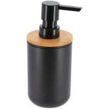 Distributeur a savon ps bambou 300 ml - noir bambou Tendance