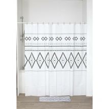 Rideau de douche peva 180x180 cm - nairobi Tendance