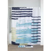 Rideau de douche polyester 180x200 cm - bord de mer Tendance