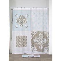 Rideau de douche polyester 180x200 cm - faience Tendance