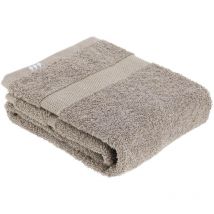 Serviette de toilette 50x90 cm 100% coton - taupe - Tendance