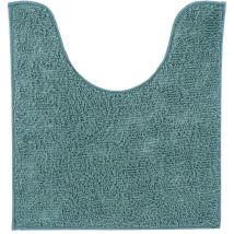 Tendance - Tapis contour wc polyester 45x50 cm - bleu pagode