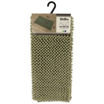 Tapis microfibre boules 50x80 cm - vert sauge Tendance