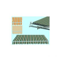 FR - Tende da sole con bracci dimensioni cm295x250 colore: verde/beige