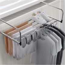 Galozzoit - Tendedero colgante, plegable, retráctil y multifuncional - retráctil 60-106 cm - rwe Tendedero colgante